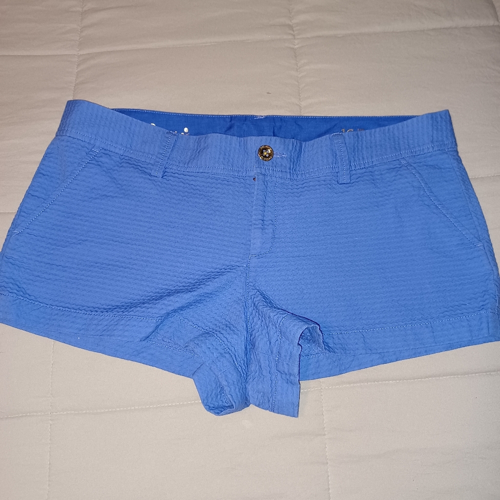 Lilly Pulitzer The Walsh Blue Shorts 16